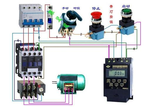 配電控制柜原理圖
